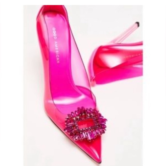 NEW CINDER-F*CKING-RELLA PUMP PINK (box and Duffy bag included) - Picture 3 of 8